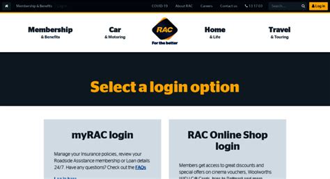 myrac login